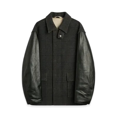OUR LEGACY Still Jacket "Bishop Check Tempered Wool"