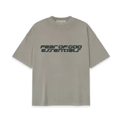 FEAR OF GOD ESSENTIALS 90s Tee "Smoke Grey"