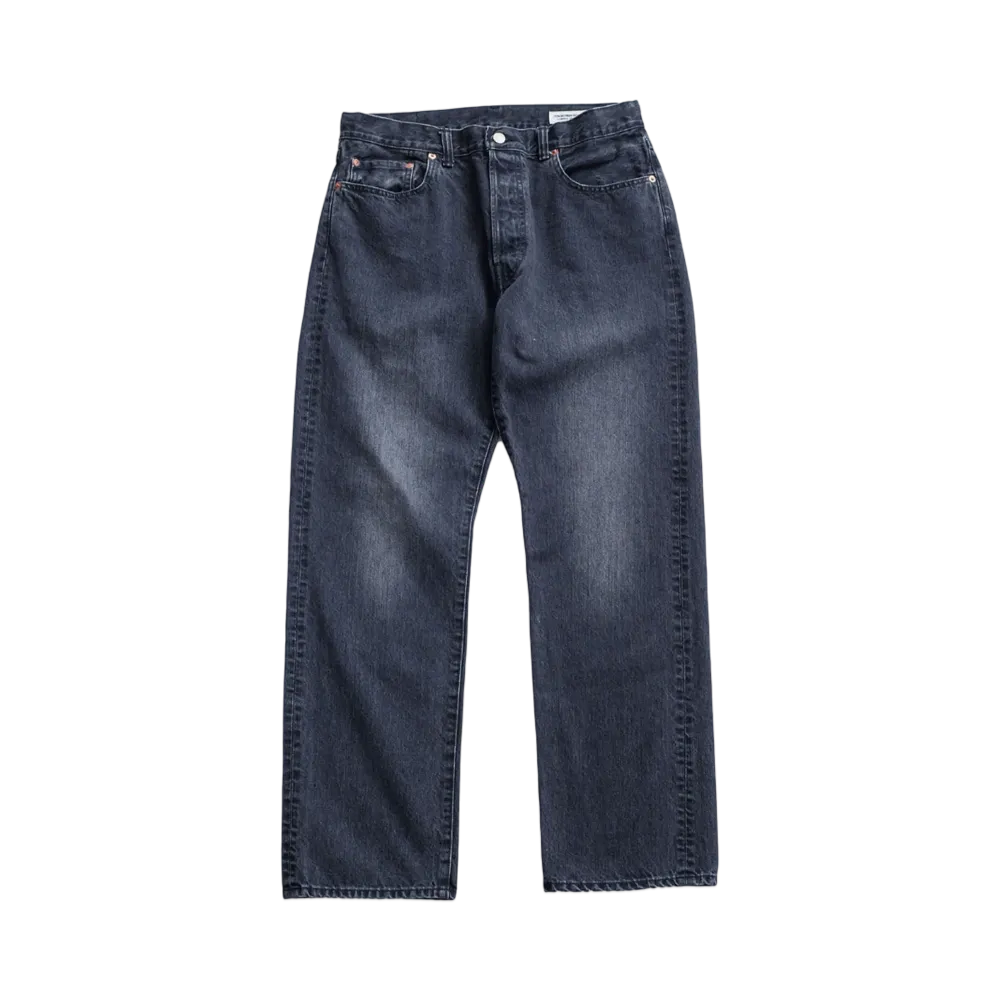RHC Ron Herman Black Slim Straight Denim "Black"