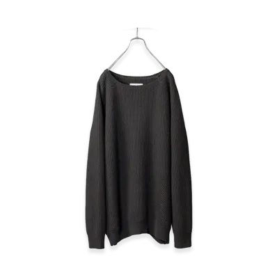 ANCELLM Tuck In Knit "Black"