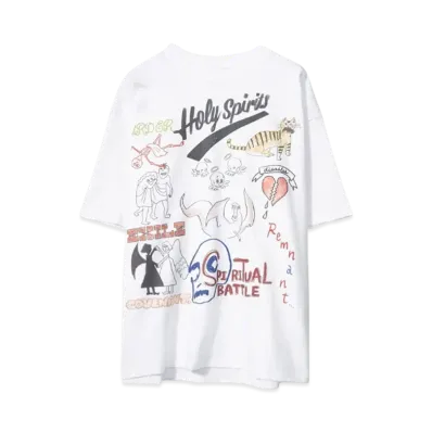 SOMEIT W.O.G VINTAGE TEE "OFF WHITE"