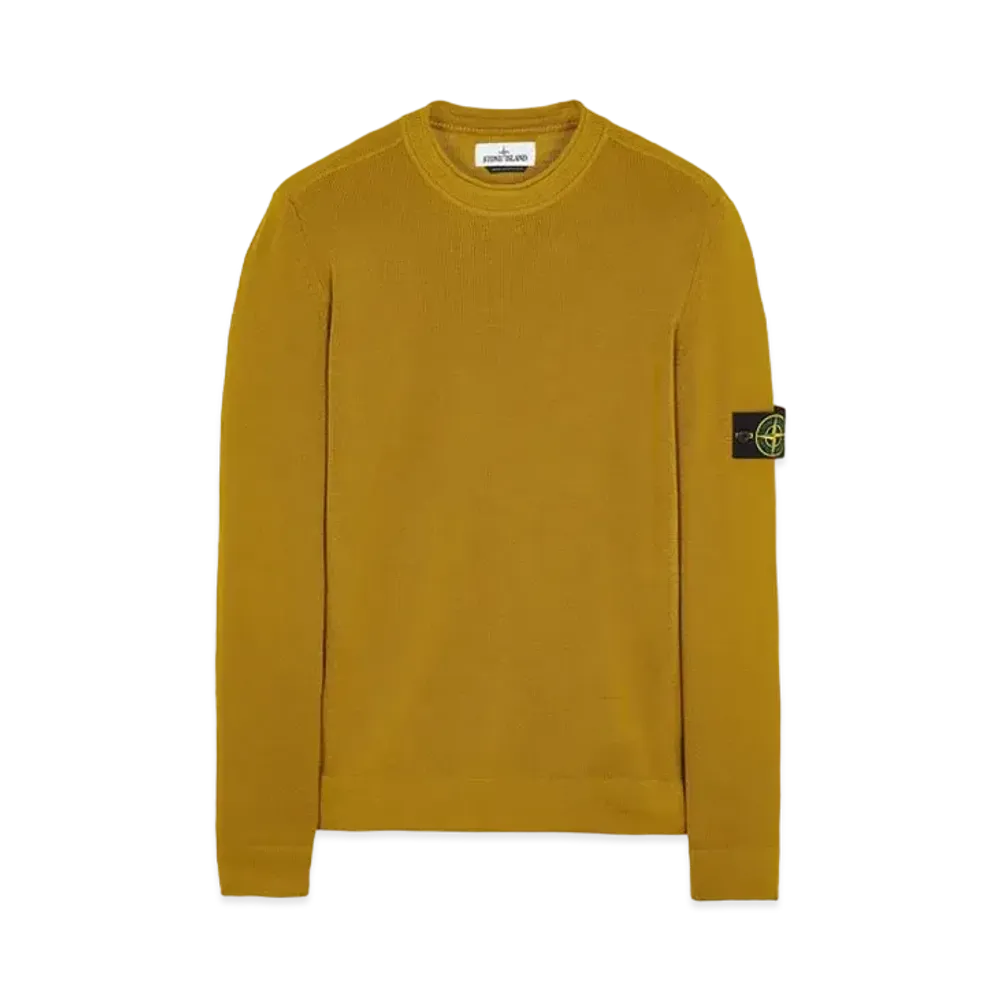 Stone Island 560C2 FULL RIB PURE WOOL "Dark Beige"