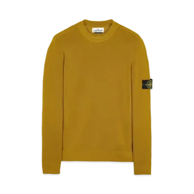 Stone Island 560C2 FULL RIB PURE WOOL "Dark Beige"