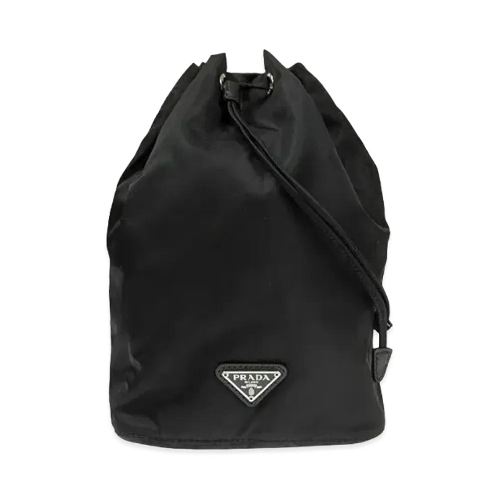 PRADA Tessuto Nylon Pouch "Black"