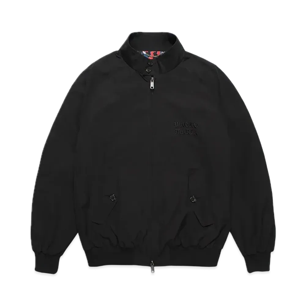 WACKO MARIA x BARACUTA G9 Harrington Jacket "Black"