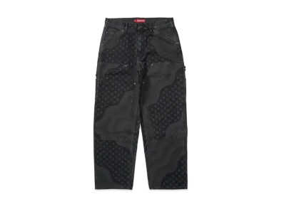 Supreme Flag Double Knee Painter Pant "Black"