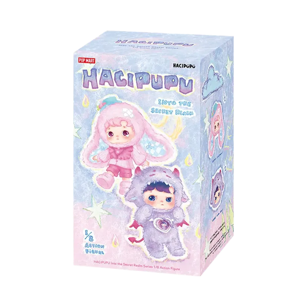 POP MART "BJD" HACIPUPU Into the Secret Realm Series 1/8 Action Figure [Piece]