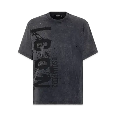 Dsquared2 Icon Splash Iron Fit T-Shirt "Dark Gray"