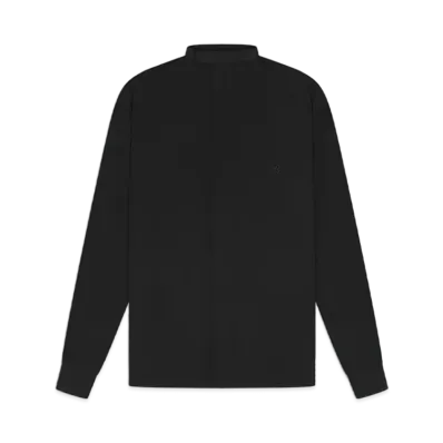 AMIRI Mandarin Poplin Shirt "Black"