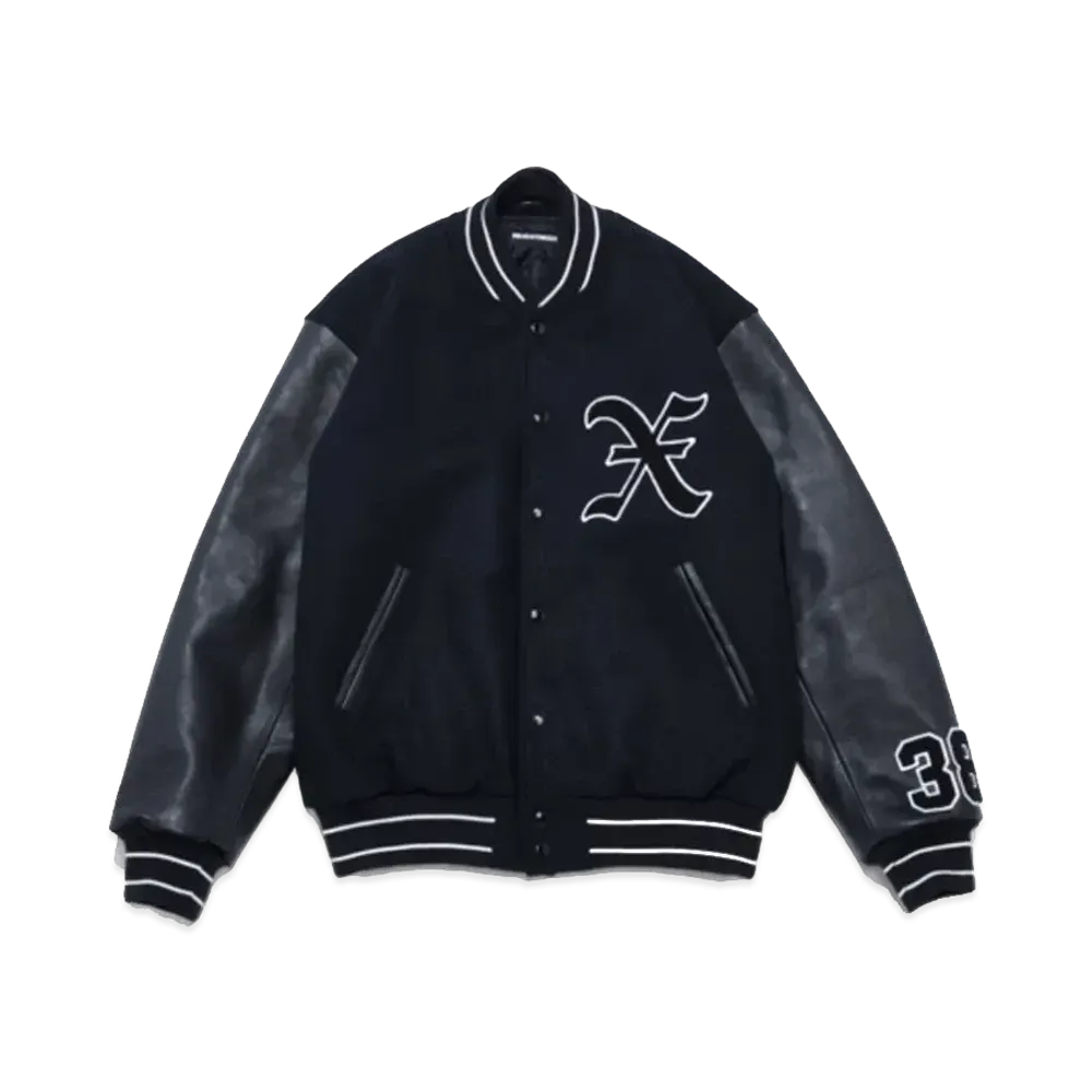 GOD SELECTION XXX Varsity Jacket GX-A24-JK-03 "Black"