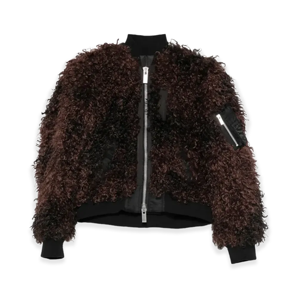 sacai Women's Outerwear "Brown"