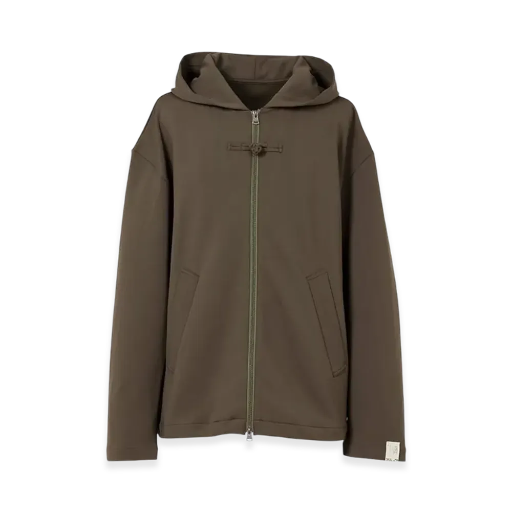 MENDRILL x N.HOOLYWOOD COMPILE Zip Hoodie "Khaki"