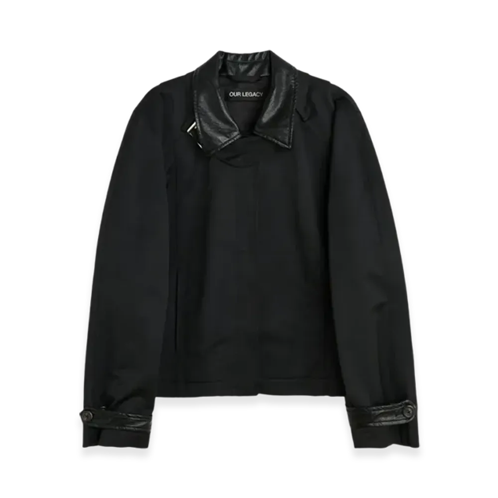 OUR LEGACY Women's Cockpit Blouson "Black Aero Nylon"