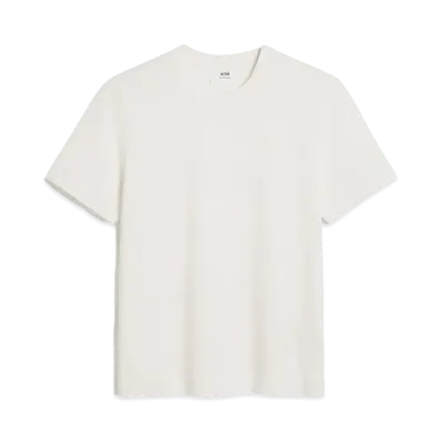 AMI PARIS Ami De Coeur Organic Cotton Heavy Jersey T-Shirt "Off White"