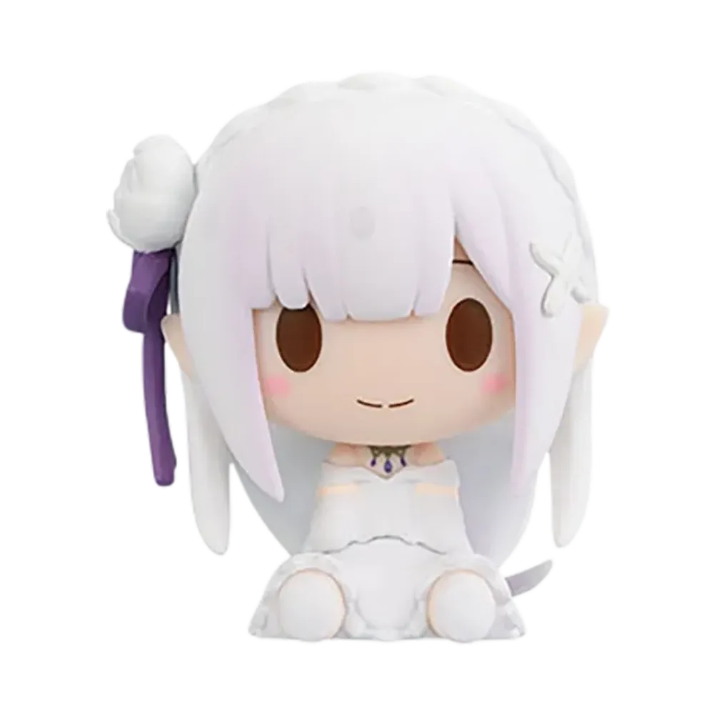BANDAI "Ichiban Kuji" -Re:ZERO -Starting Life in Another World- -I will remember this day.-- D Prize Chocokko Figure Emilia