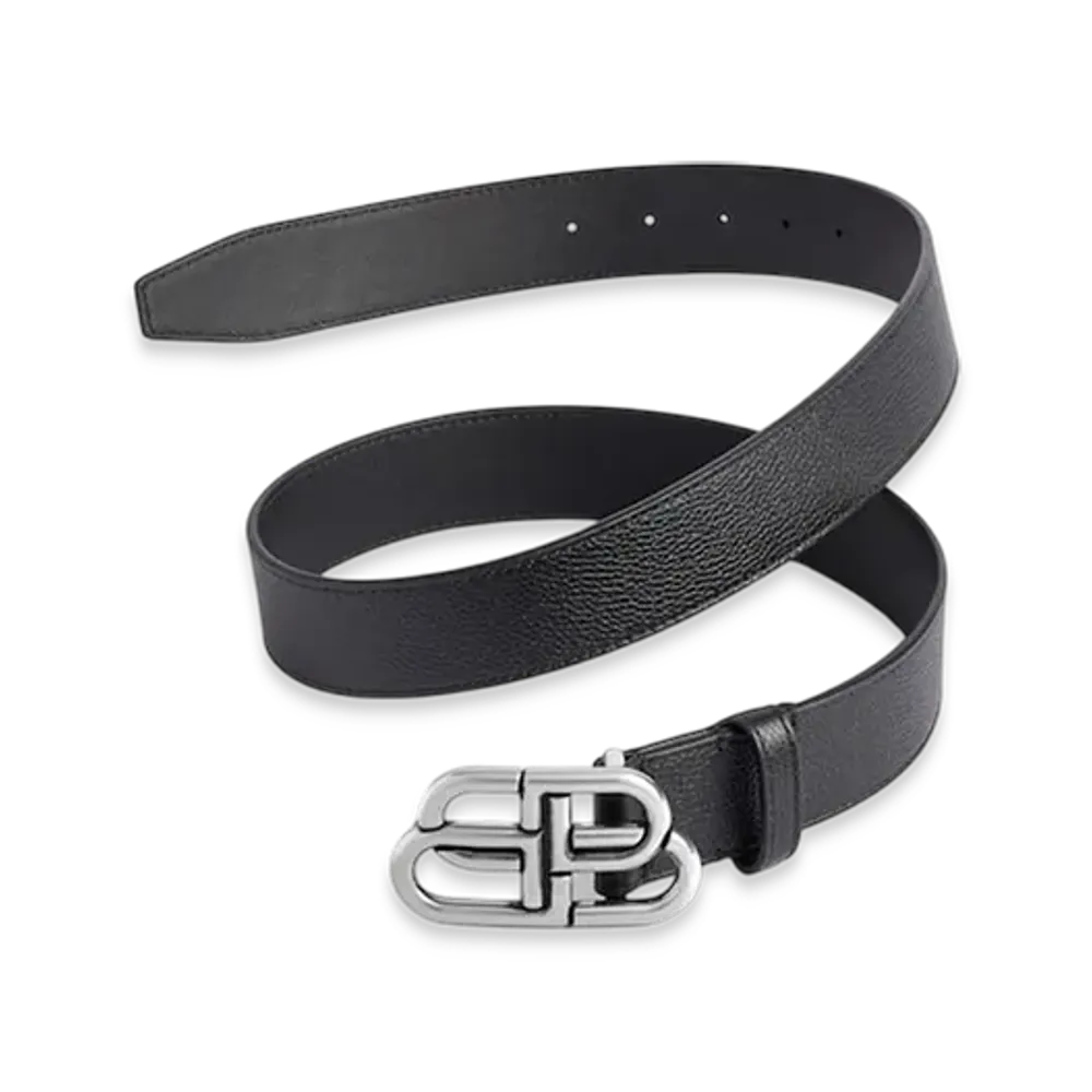 BALENCIAGA BB Large Belt "Black"