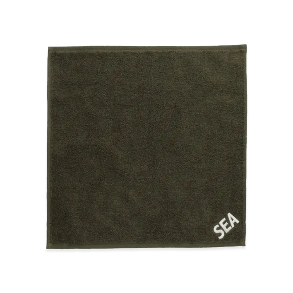 WIND AND SEA Sea Hand Towel "Khaki"