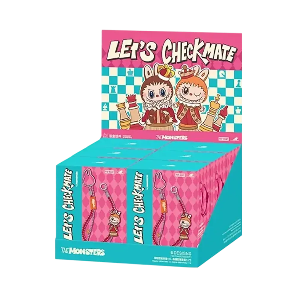 POP MART THE MONSTERS (LABUBU) Let's Checkmate Series Pendant Chain [Assortment Box]