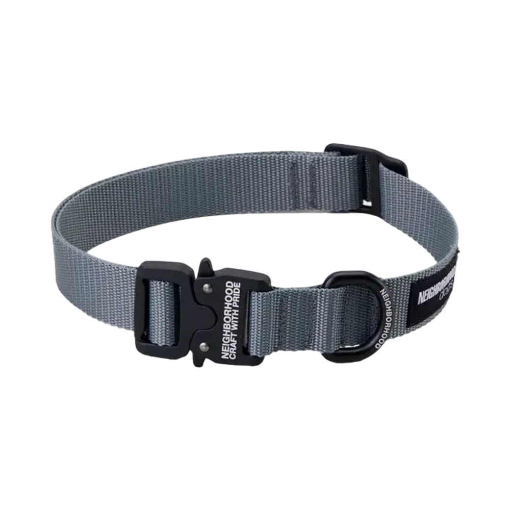 NEIGHBORHOOD Dog Collar "Gray"