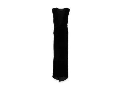 Valentino Women's Velvet Long Dress "Black"
