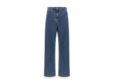 Valentino Garavani Women's Denim Trousers "Blue"