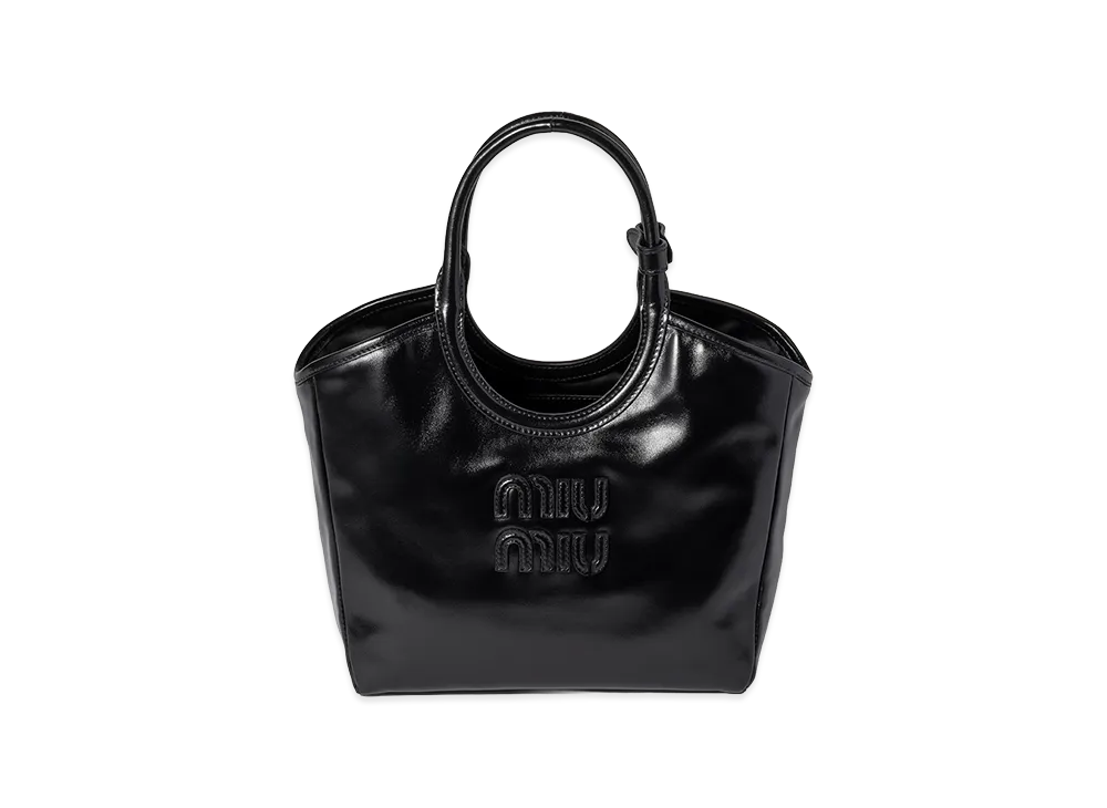 MIU MIU IVY Leather Bag "Black"