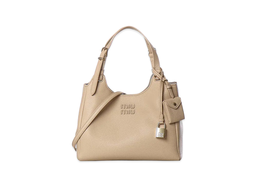 MIU MIU Women's Handbag "Beige"