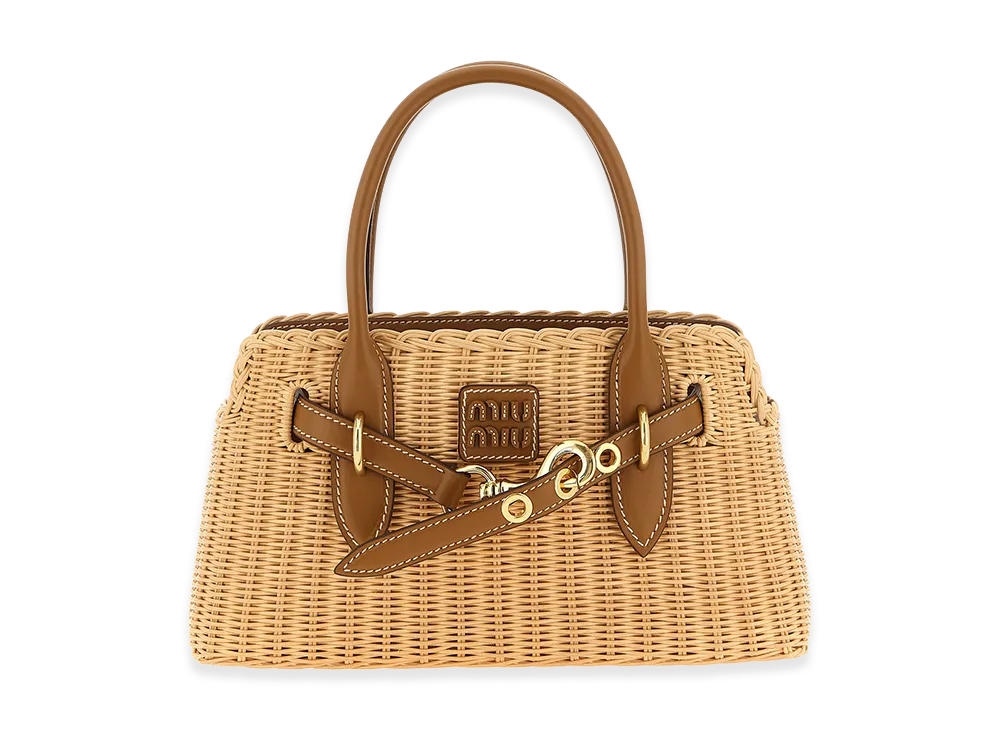 MIU MIU Women's Aventure Handbag "Beige"