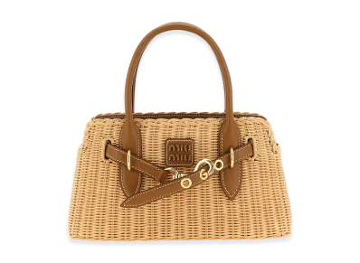 MIU MIU Women's Aventure Handbag "Beige"