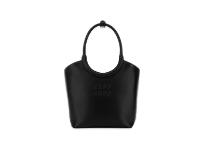 MIU MIU Women's Leather Ivy Handbag "Black"