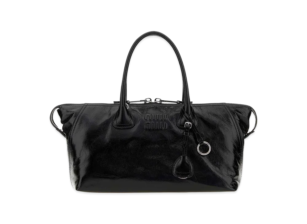 MIU MIU Women's Leather Handbag "Black"