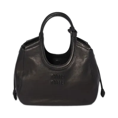 MIU MIU Women's Borsa Shopping Ivy In Nappa "Black"