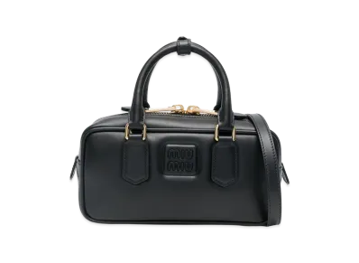 MIU MIU Women's Leather Arcadie Handbag "Black"