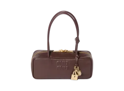 MIUMIU Beau Leather Bag Small "Brown"