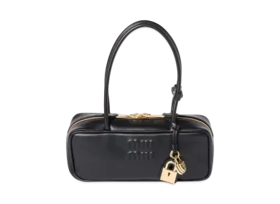 MIUMIU Beau Leather Bag Small "Black"