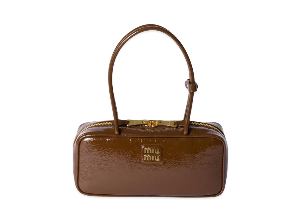 MIUMIU Beau Naplak Patent Leather Bag ""