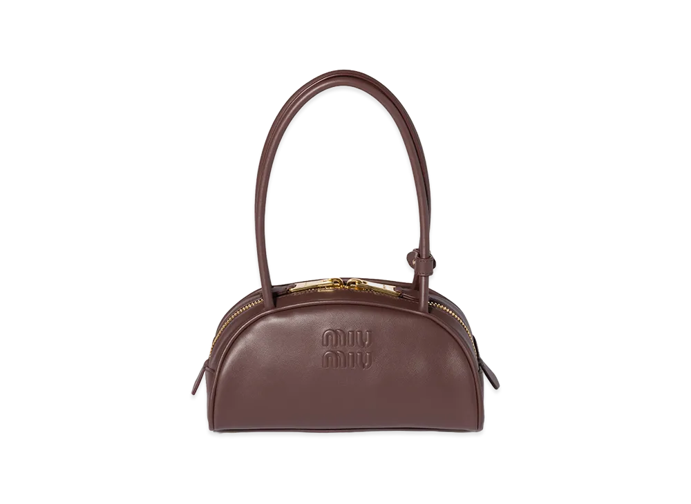 MIU MIU Beau Leather Bag "Briarwood"