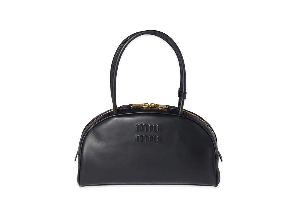 MIU MIU Beau Leather Bag "Black"