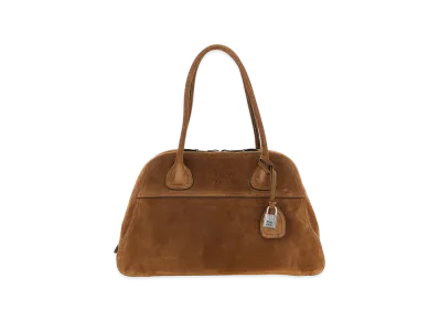 MIU MIU Women's Vivant Suede Leather Bag "Brown"