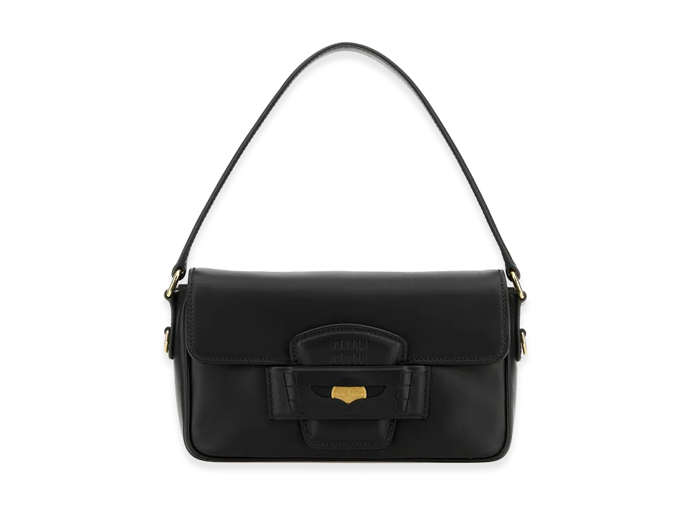 MIU MIU Women's Leather Handbag "Black"