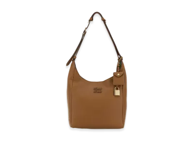 MIU MIU Women's Leather Shoulder Bag "Camel"