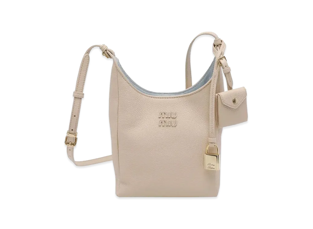 MIU MIU Women's Crossbody Bags "Light Beige"