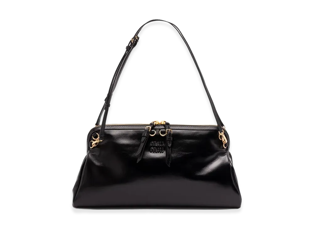 MIU MIU Women's Ayers Shoulder Bag "Black"