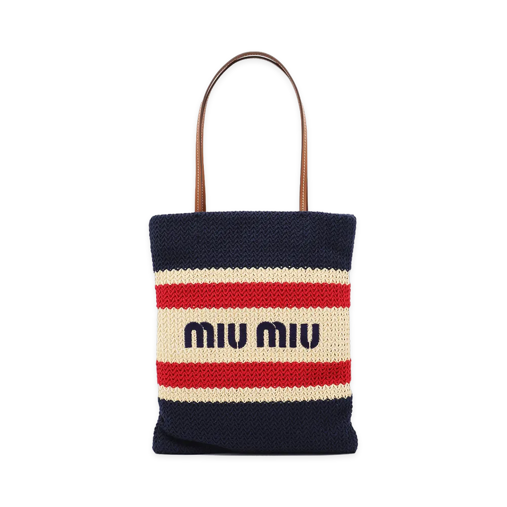 MIU MIU Women's Bag "Naturale/Blue"
