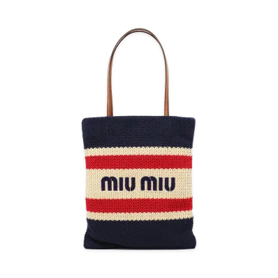 MIU MIU Women's Bag "Naturale/Blue"
