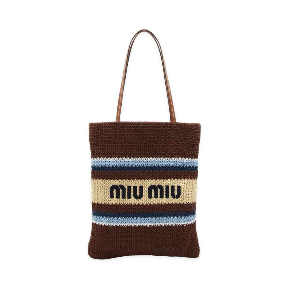 MIU MIU Women's Bag "Cacao/Celeste/Nat."