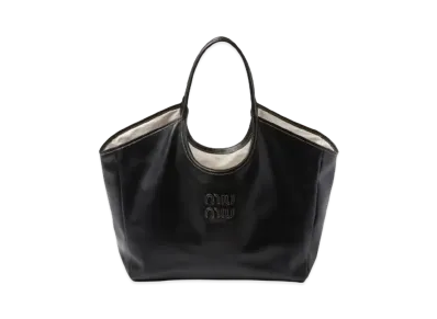 MIUMIU IVY Leather Bag "Black"