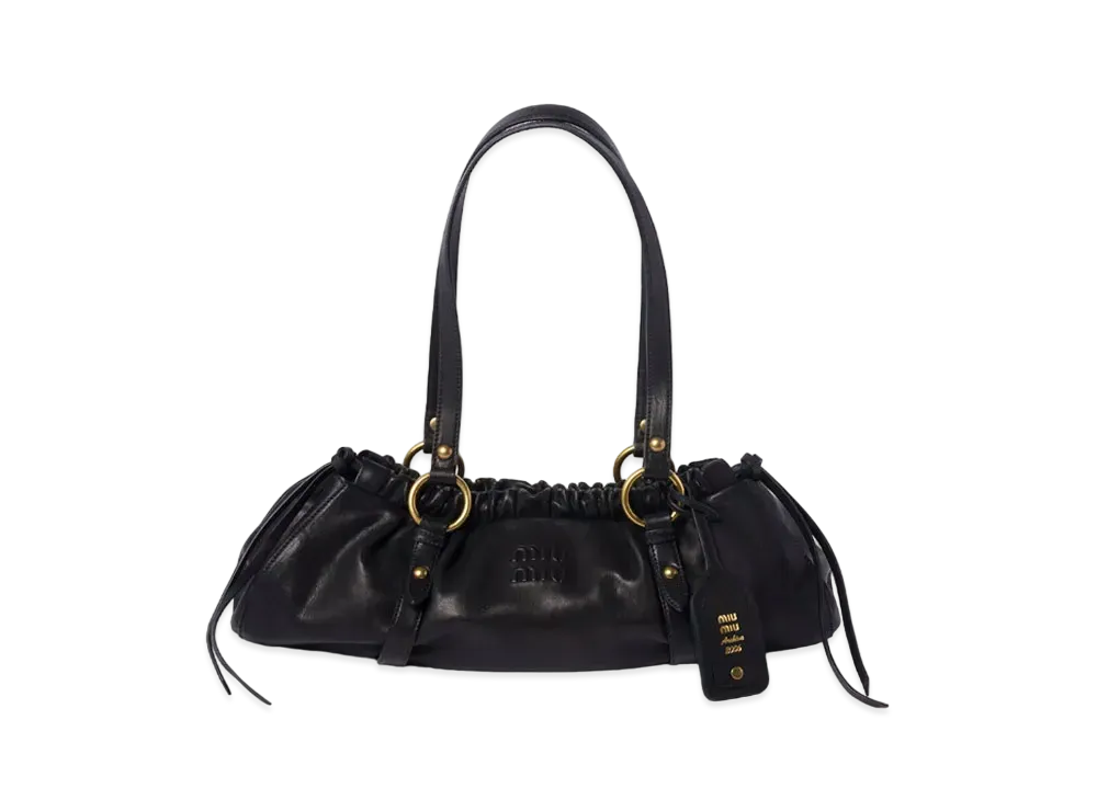 MIUMIU Nappa Leather Bag "Black"