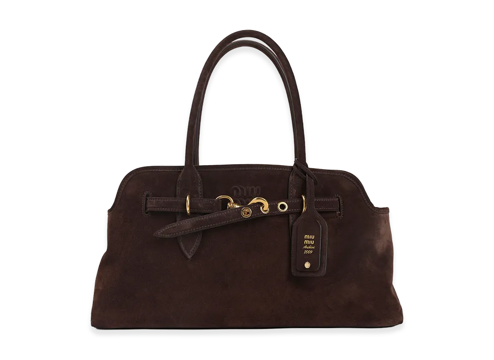 MIU MIU Women's Aventure Handbag "Brown"