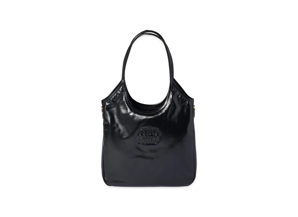 MIU MIU IVY Leather Bag "Black"